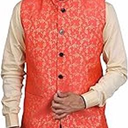 Printed Sleeveless Nehru Jacket-picture-20
