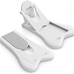 KPNG Sliding Door Lock for Child Safety, Window Stoppers Vertical Windows, Sliding Glass Door Lock - Baby Proof Doors & Closets No Screws or Drills Requird (White, Pack of-2)-image-40