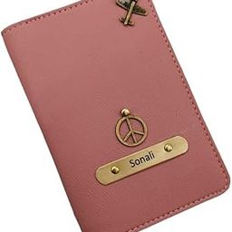 Personalised Premium Passport Cover/holderfor Unisex| Travel Accessories|Carry with Style|Onboarding Passport Cover Launched Peach-image-17