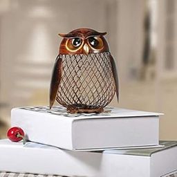 3NH® Home Decorate Craft For Kids Owls Shaped Coin Money Saving Box-image-21