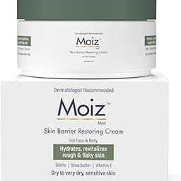 Moiz MM Skin Barrier Restoring Cream | For Very Dry & Sensitive Skin | Shea Butter & Vitamin E | Dermatologically Tested-54