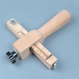 Enakshi Adjustable Belt Leather Cutter Strap Craft Cutting Tool Unfinished Wood Handle | Crafts | Leathercrafts | Leathercraft Tools | Other Leather Tools-image-68