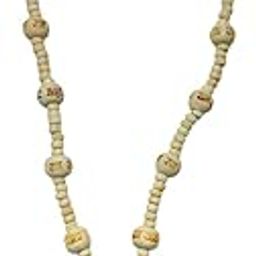 Achleshwar Hanuman Ji Tulsi Kanthi Mala with Locket | Spiritual Japa Mala with Sri Sita Ram Carved Beads | Bageshwar Dham Inspired Bajrang Bali Wood Chain for Men & Women-image-70
