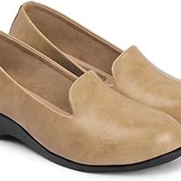 Women's Comfortable Slip-On Shoes: Loafers, Moccasins, Wedges & Formal Bellies, Stylish for Office & Party-image-27