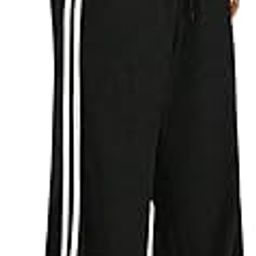 Straight Wide fit Long Length Slacks Style Side Stripe Drawstring Trackpant for Women/Trending Style, Relaxed Workout Yoga Trackpants for Women-image-44
