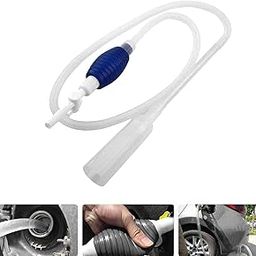 Aakriti Oil Transfer Pump, Fuel Transfer Pump Kit, High Flow Siphon Hand Oil Pump, Portable Manual Car Fuel Pump for Petrol Diesel Oil Liquid Water Fish Tank with 2M Syphon Hose-29