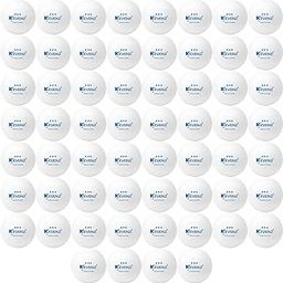 KEVENZ 60-Pack 3-Star 40+ Table Tennis Balls,Advanced Ping Pong Ball (White)-20