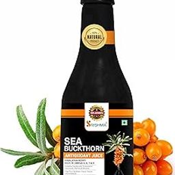 SRISHMA Sea Buckthorn Juice, Himalayan Berry, Enrich With Omega 3,6,9 & 7 (500 ml)-12