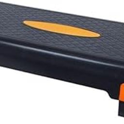 Simcox Aerobics Stepper Adjustable Home Gym Exercise Fitness stepper Adjustable Height, Supports up to 215kg, Perfect & Portable, Ideal for Cardio, Strength Training & Pilates(Yellow)-78