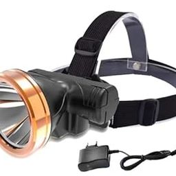 Feriiwala Headlight Flashlight, LED Head Lights Headwear Design Adjustable Strap Waterproof Lighting for Camping, Patrolling, Hiking-picture-11
