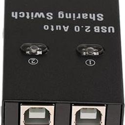 The Style Sutra USB 2.0 Manual Sharing Switch KVM 2 Port HUB for PC Scanner Printer Black-8