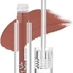 Swiss Beauty Stay On Matte Highly Pigmented Liquid Lipstick | With Vitamin E & Shea Butter | Smudge-Proof and Transfer-Proof | 24 Hour Stay | 2g, Shade- Brown Syrup-48