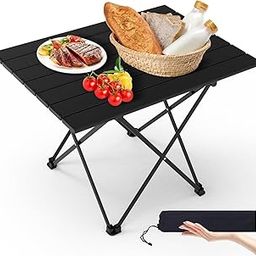 Arcanine Camping Table Folding Portable Camp Side Table Aluminum Lightweight Carry Bag Beach Outdoor Hiking Picnics BBQ Cooking Dining Kitchen (AR-04)-image-91