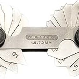 KRISTEEL | Radius Gauge 7.5-15 mm. (16 Blades) [1512B]-20