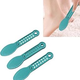 Double Sided Plastic Foot Scrubber Pedicure Foot Care, Perfect for Pedicures Remove stains, dead skin, Removes rough, dry skin to leave feet soft and smooth- Pack of 3-image-72