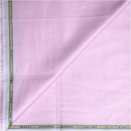 Bamboo Giza Italian Collection With Anti-Bacterial Light Pink Self Design Unstitched Shirt Fabric - 1.60 meters.-image-114