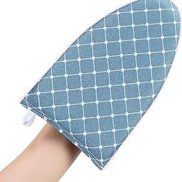 Swejos Garment Steamer Ironing Gloves, Waterproof Heat Resistant Anti Steam Mitt with Finger Loop, Complete Care Protective Garment Steaming Mitt Accessories for Clothes-picture-19