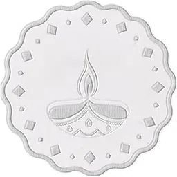 kundan 50g (999.9) Diya Silver Coin-picture-10