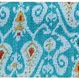 TI AMO Handmade Print Cotton Bedspread Kantha Quilt King Size Bohemian Bedspread Kantha Quilt Single (60 X 90 Inches (Twin Size), Frozi) (90 X 108 Inches (Queen Size), Blue)-image-99