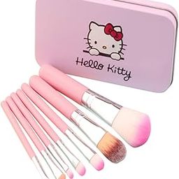 DR HONEY Beauty Brush Women's & Girl's Soft Makeup Brushes Set for Makeup 7 Pcs Pink Makeup Brushes Set for Makeup-picture-13