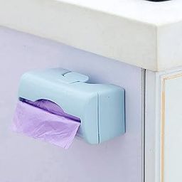 Garbage Bag Holder Dispenser Trash Bags Plastic Bag Film Dispenser Home Kitchen Wall-Mounted Dispenser use for17*19 &19 * 21 garbage box pack off 2 pc (2)-image-12