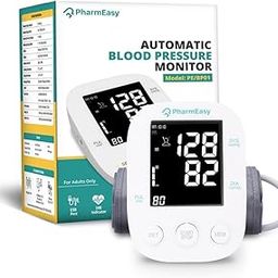 Digital BP Monitor - Blood Pressure Check Machine for Home & Clinic Use, Health Measuring Instrument With Adaptor, Automatic Manual Apparatus for Accurate BP Monitoring, Compact & Reliable-26