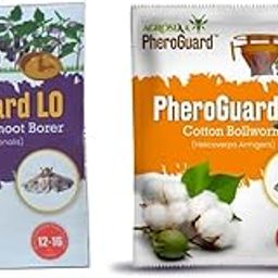 LO Leucinodes Orbonalis Lure | Brinjal Fruit & Shoot Borer Control | Pack of 20 | & | HA Combo Pack Pheromone Lure for Cotton Bollworm Helicoverpa Armigera, Pack of 5-image-30