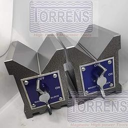 Torrens High Power Magnetic V Block 80 * 70 * 60mm-3" Hardened And Ground set of 2 pc-8