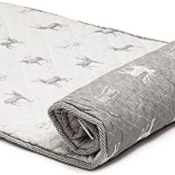 FITMAT ™ Premium Double Sided Foldable Slim Mattress for Floor and Sleeping |Multi-Purpose| Travel Friendly, Lightweight and Outdoor Camping | Soft Foam| 400 GSM | (Grey, 75 * 35 * 1 inch)-picture-17