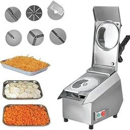 SHIPLORD® Electric Vegetable Cutter Dicer: Effortless Food Prep for Potatoes Carrots Melons & More - Commercial & Home Use-image-42