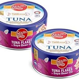 Golden prize Tuna Sandwich Flakes In Soyabean Oil, 2 X 185 g (Pack of 2)-picture-25