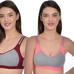 Women's Cotton Non Padded Wire Free Full Coverage Bra-image-21