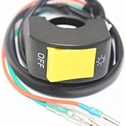 LOOM TREE 2X Motorcycle 7/8'' 22Mm Handlebar Headlight Spot Light Lamp On-Off Kill Switch | Parts & Accessories | Motorcycle Parts | Electrical & Ignition-picture-5