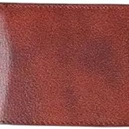 Genuine Leather Bifold Wallet for Men – Classic Slim Design, Durable & Stylish Brown Color-image-61