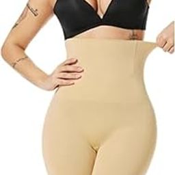 Kroywen Women's Stretch Cotton Seamless Tummy Control High Waist Shapewear Blended Fabric Body Shaper for Tummy and Thigh Support Gym Wear Ladies Compression Underwear-picture-14