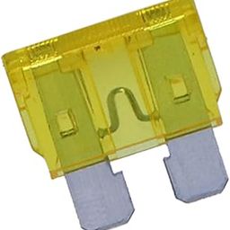 Electronic Spices 20a 32v Atc Automotive Metal Blade Fuse Pack of 20pcs-27