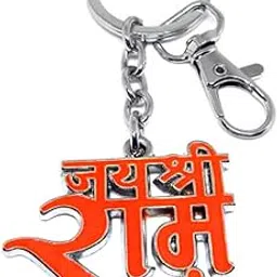 AFH Jay Shree Ram Religious Ornage Gifting Hook Key Charm Key Chain for Unisex-picture-31