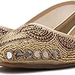 Women Jutti | Handcrafted Ethnic Punjabi Jutties with Bead & Sequin Embellishments | Comfortable & Stylish Footwear for Girls & Women-image-68
