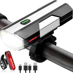 Linist Bicycle Lights - Rechargeable Type-C, 700 Lumens Front and Rear Cycling Light Set with 6+4 Modes, Anti-Dazzle Design for Night Riding-23