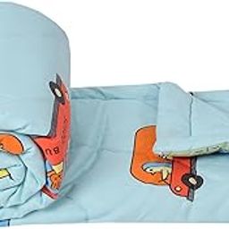 FRESH FROM LOOM Summer Collection Single Bed Cartoon Printed Blankets for Kids | Dohar for Kid Boys & Girls | Glace Cotton Soft Children Comforters | Summer Blankets (60x90 in | Bus Aqua)-image-84
