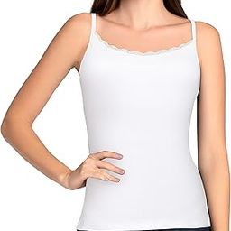 Solid High Coverage Seamless Straight Neck Camisole-image-46