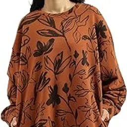 united colors of benetton Round Neck Floral Sweatshirt-picture-13