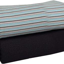 ARG-7001 Polyester Viscose Unstitched Shirt And Trousers Fabric Set for men combo Free Size (STRIPES 04)-image-83