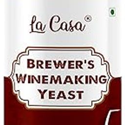 La Casa Brewer's Yeast for Winemaking | High Tolerance upto 15% ABV | 100g |-12