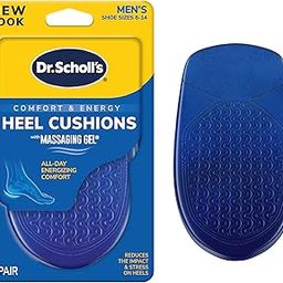 Dr. Scholl's Comfort Heel Cushions For Men,1 Pair,Size 8-13-image-85