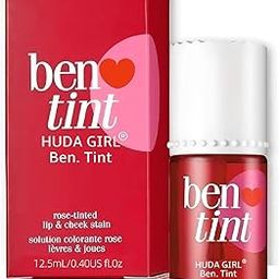 MR. HUDA Korean Style Liquid Glossy Lip And Cheek Tint With Watermelon, Strawberry, Rose Fragrance, Nourishing & Long-Lasting. Smudge & Waterproof Cheeks Blusher For Women (Dark Pink)-47