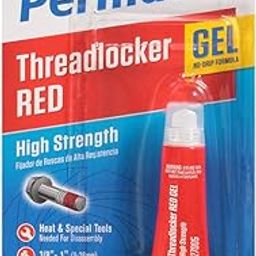 Permatex 27005-6PK High Strength Threadlocker Red Gel Squeeze, 5 g (Pack of 6)-image-11