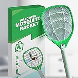 ARAC AIVA New Electric Rechargeable Advanced Wireless Anti- Mosquito BAT,Powerful Battery,Kills Insects Instantly,6 Months Warranty by ARAC AIVA -Clear Green-2