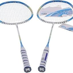 Badminton Rackets, Sports Equipment 2 Player Badminton Racquet Fiber Wire Comfortable Lightweight 655mm Length with Bag for Gym-picture-17