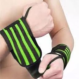 Wrist Supporter for Gym Wrist Band for Men Gym & Women with Thumb Loop Straps Accessories for Men Hand Grip, Wrist Support (1PAIR)-image-15